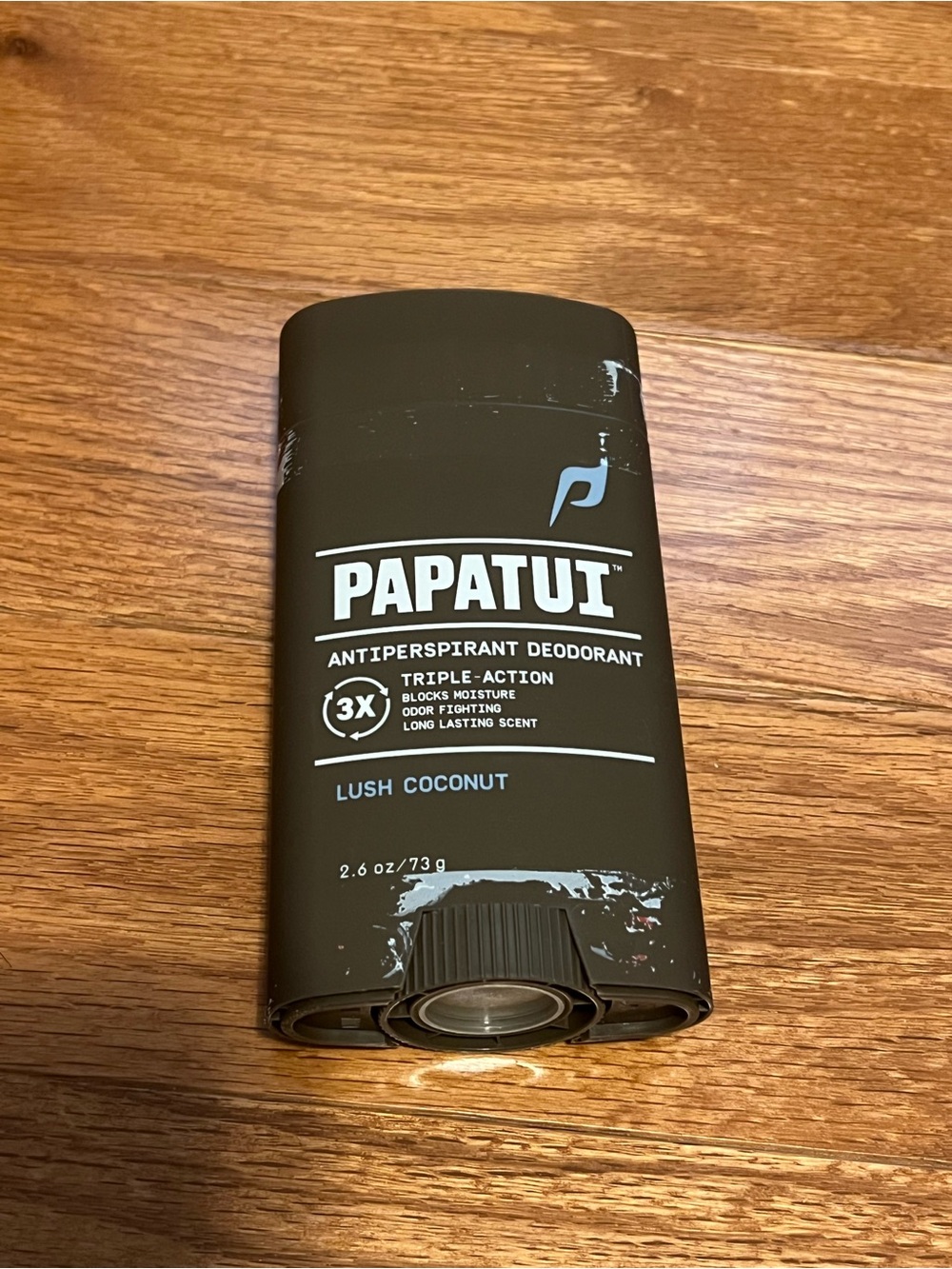 Papatui Antiperspirant Deodorant Stick Lush Coconut 2.6 oz - Used Once